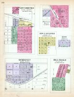 Louisburg, New Lancaster, Somerset, Stanton, Hillsdale, Kansas State Atlas 1887